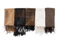 Five Unlabeled Scarves, Attributed to Ralph Rucci