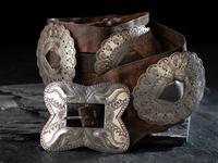 Heavily Stamped Concha Belt