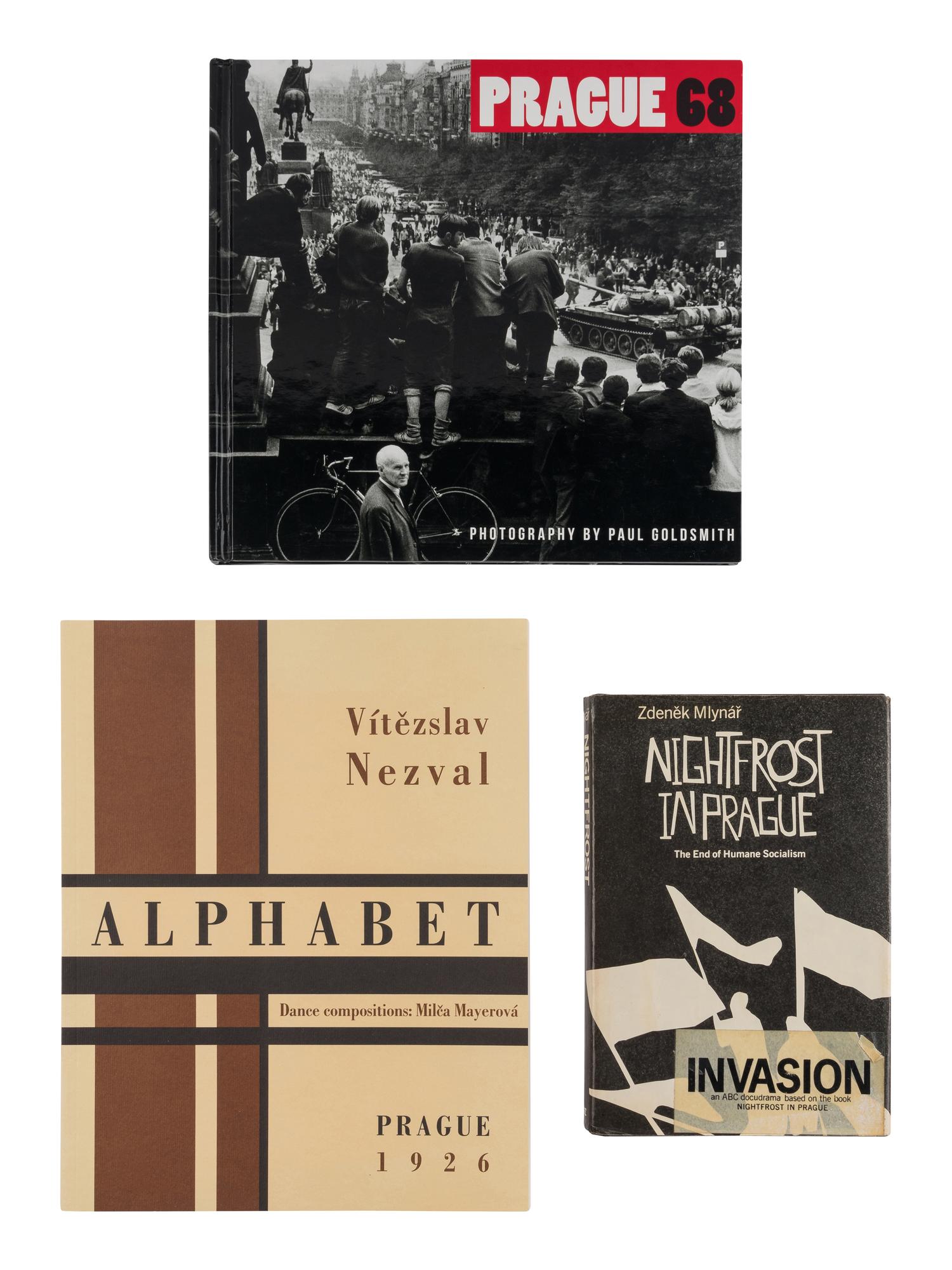 PRAGUE A group of 5 works, ONE INSCRIBED TO SECRETARY ALBRIGHT, and another SIGNED: