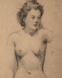 A Group of Three Nude Studies