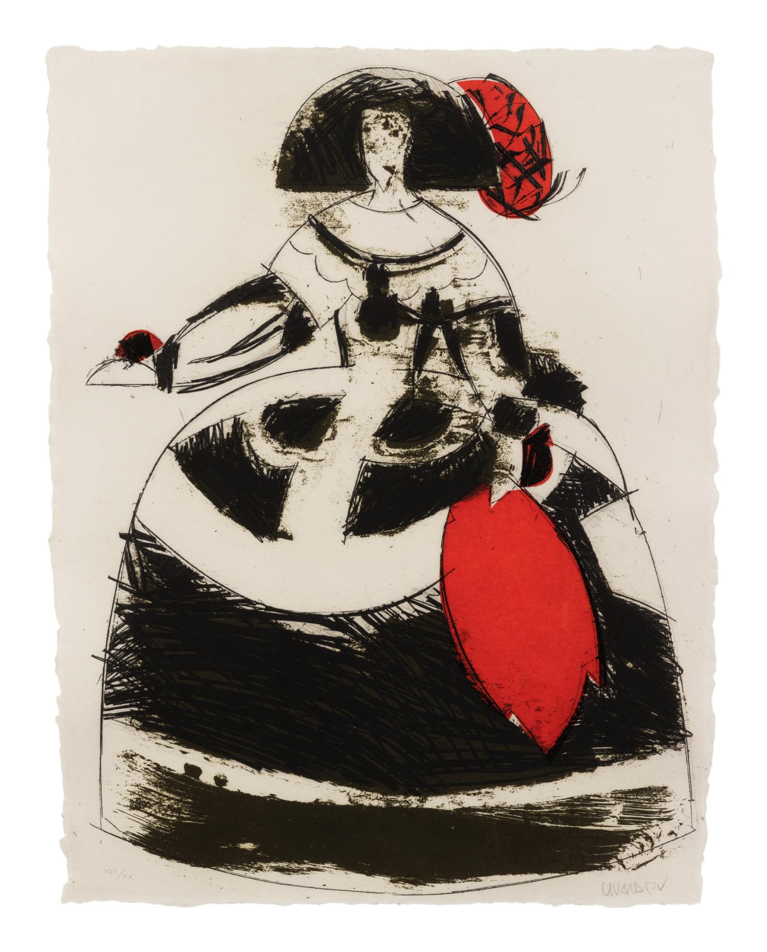 One plate from Las Meninas
