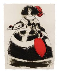 One plate from Las Meninas