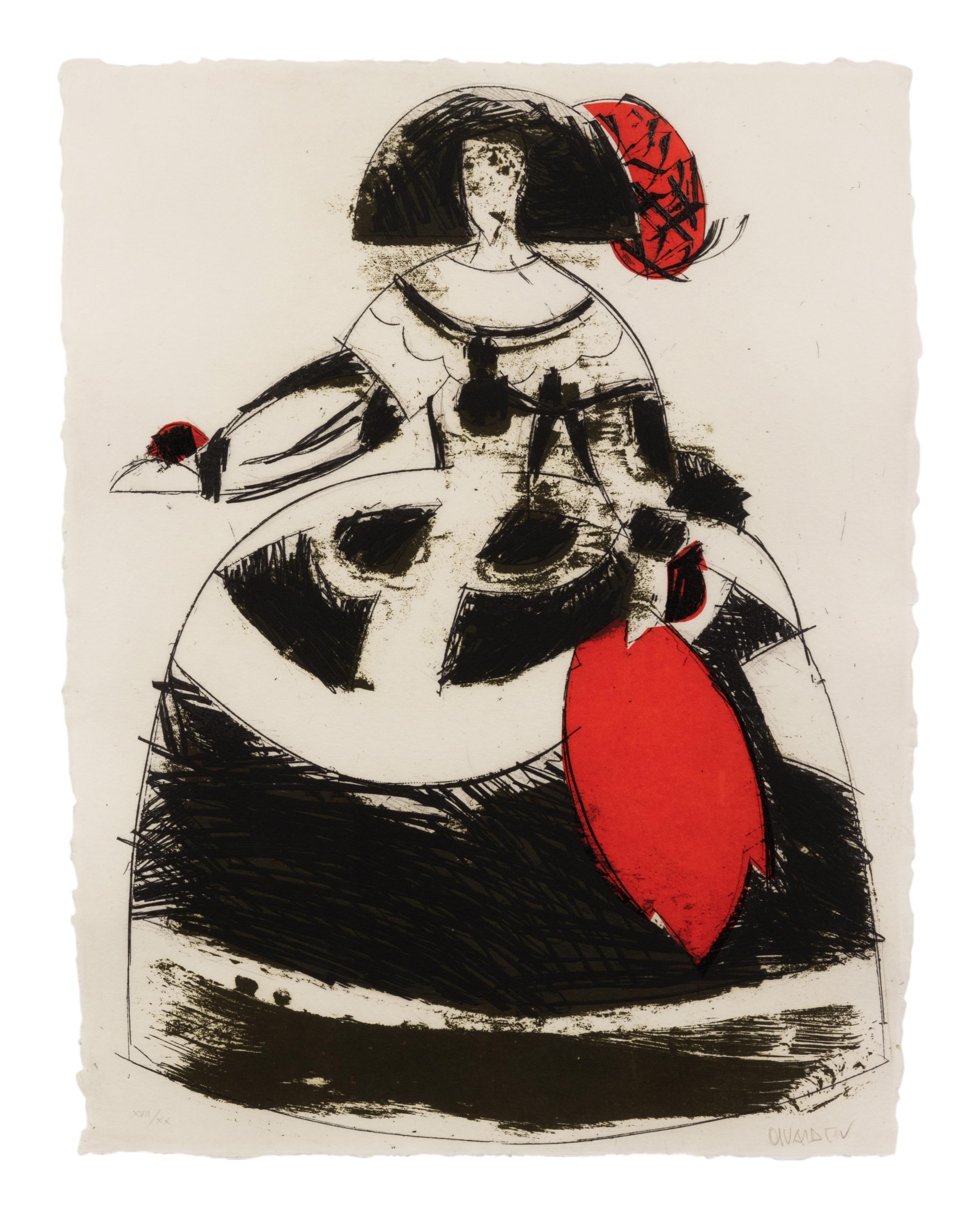 One plate from Las Meninas
