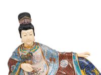 Two Cloisonné Figures