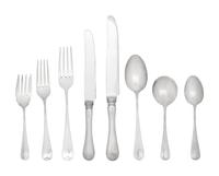 A Canadian Silver Flatware Service