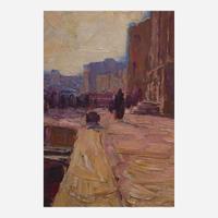 Carl Moll (Austrian, 1861–1945) Venedig, Zattere (Venice)