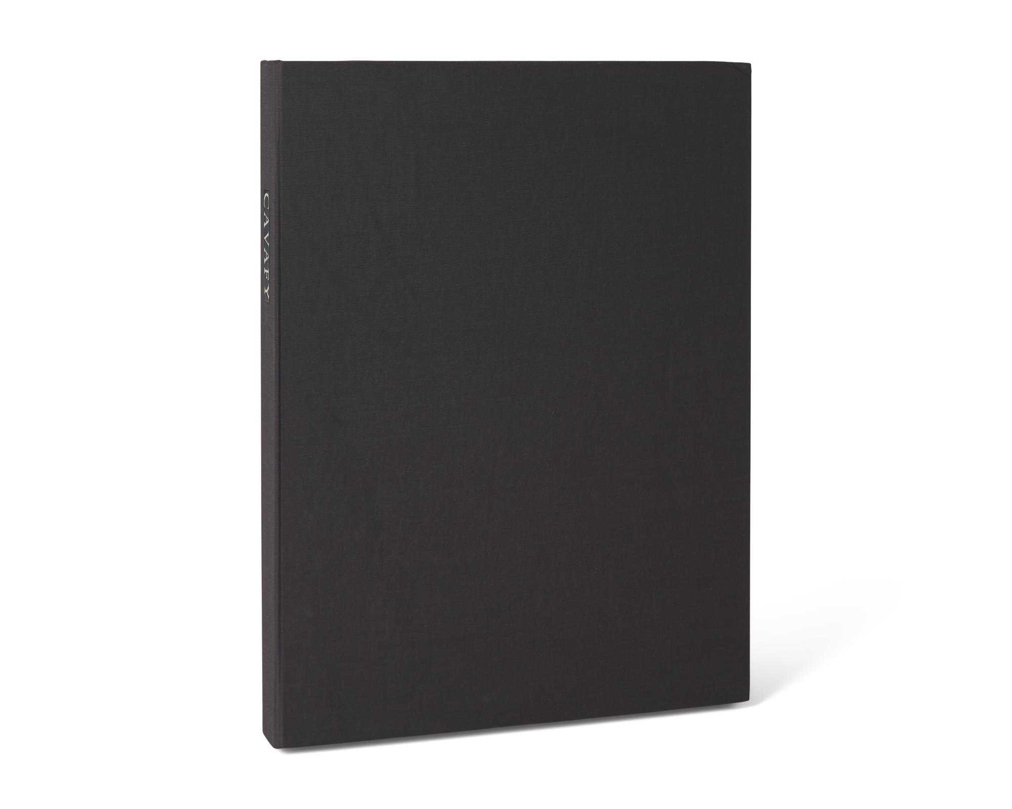 [LIMITED EDITIONS CLUB]. CAVAFY, Constantine (1863-1933). A Tribute to Cavafy. Translated by Edmund Keely and Philip Sherrard. [New York:] The Limited Editions Club, [2003].