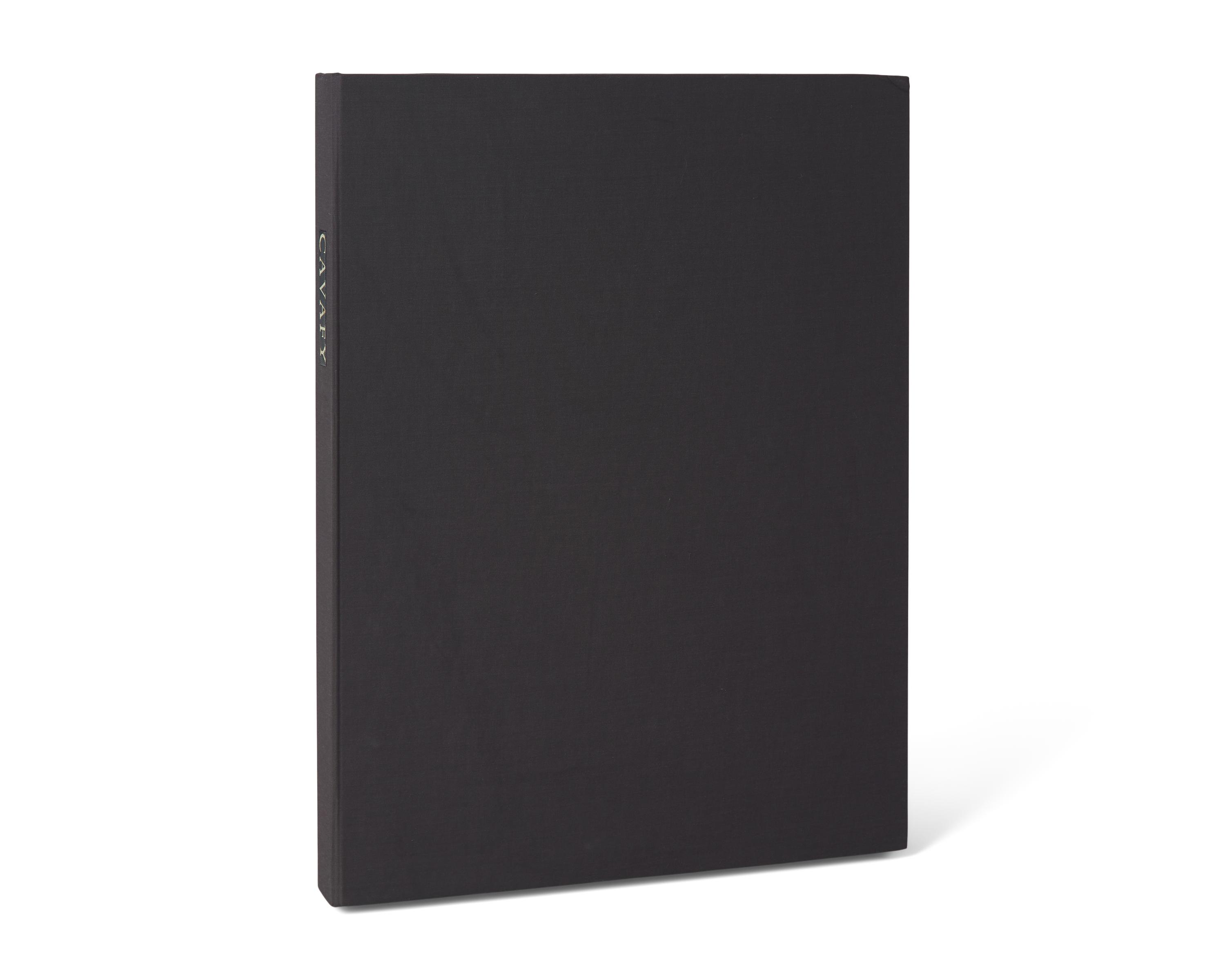 [LIMITED EDITIONS CLUB]. CAVAFY, Constantine (1863-1933). A Tribute to Cavafy. Translated by Edmund Keely and Philip Sherrard. [New York:] The Limited Editions Club, [2003].