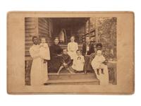 [SLAVERY] -- [RECONSTRUCTION]. Small archive of photographs and documents associated with Fannie "Cook" Sims (ca 1850-1943), a freed woman who worked as a domestic laborer in Chester County, South Carolina.