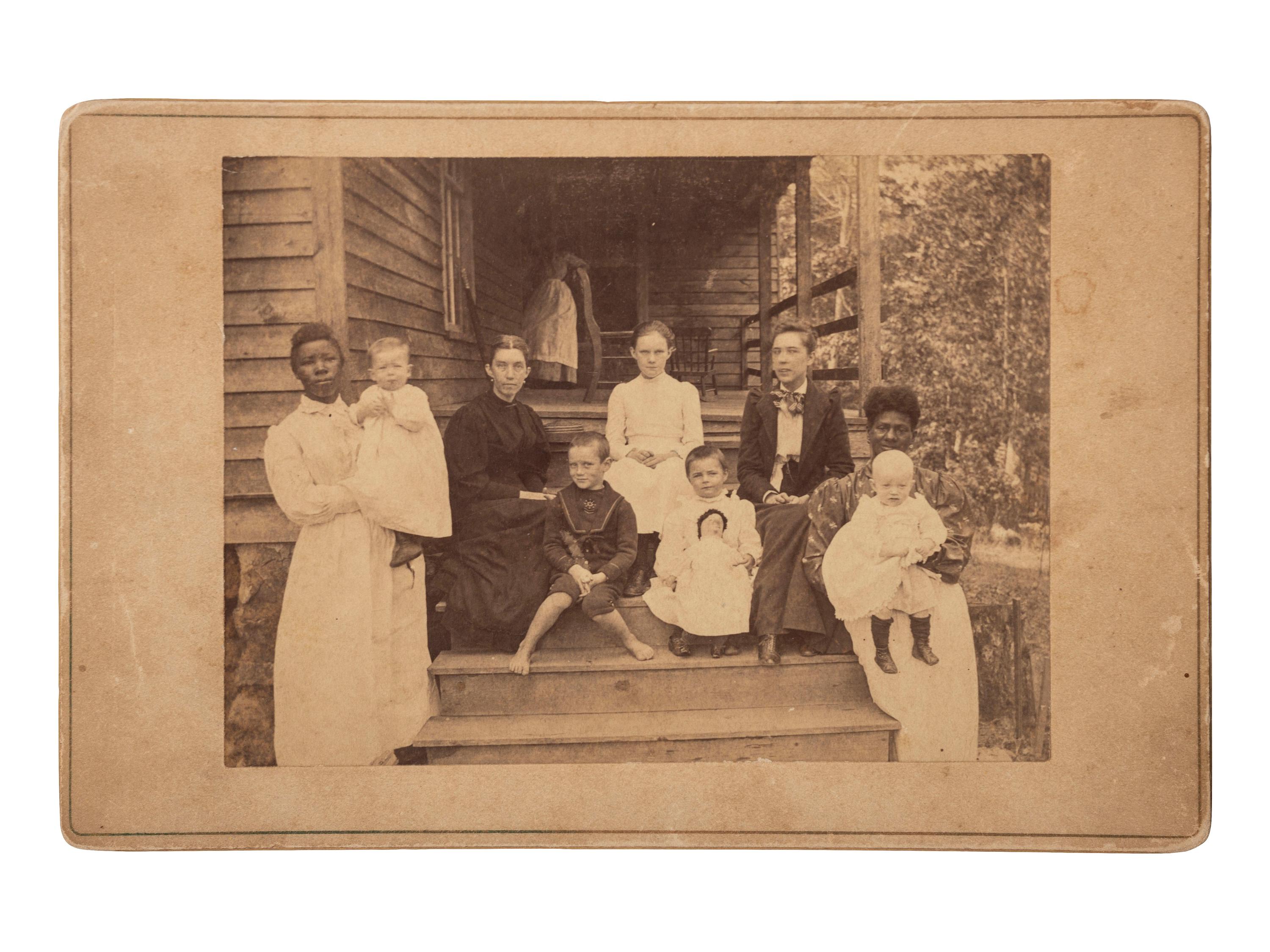 [SLAVERY] -- [RECONSTRUCTION]. Small archive of photographs and documents associated with Fannie "Cook" Sims (ca 1850-1943), a freed woman who worked as a domestic laborer in Chester County, South Carolina.