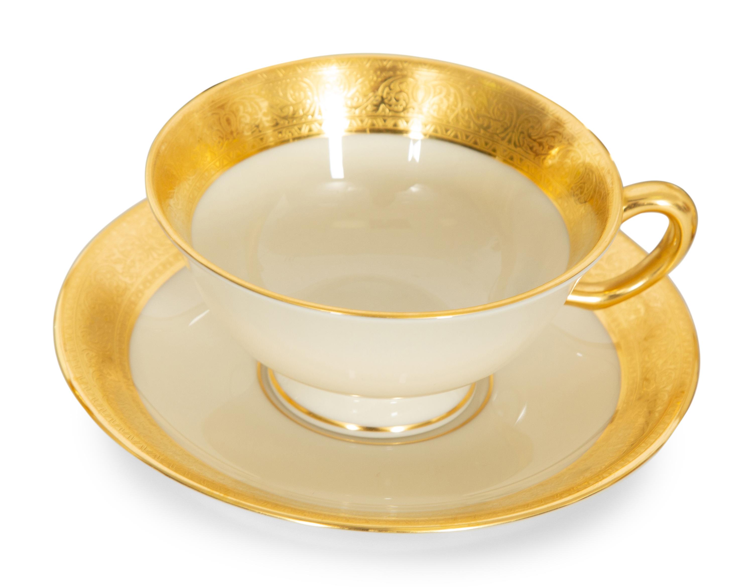 An Assembled Wedgwood Ascot and Lenox Westchester Porcelain Dinner Service