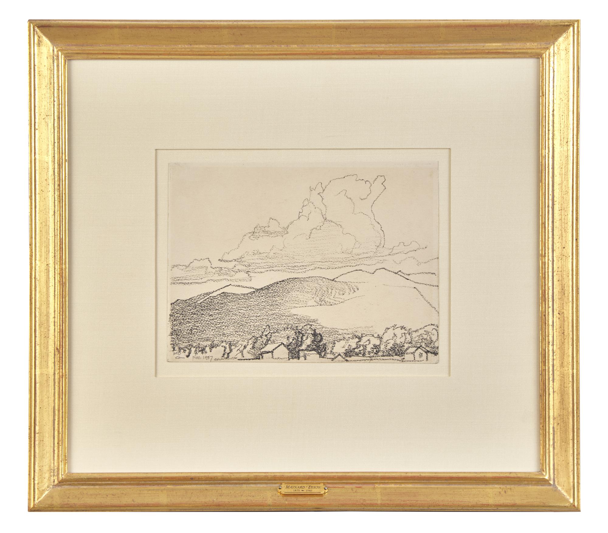 Houses Near Rolling Hills , 1937