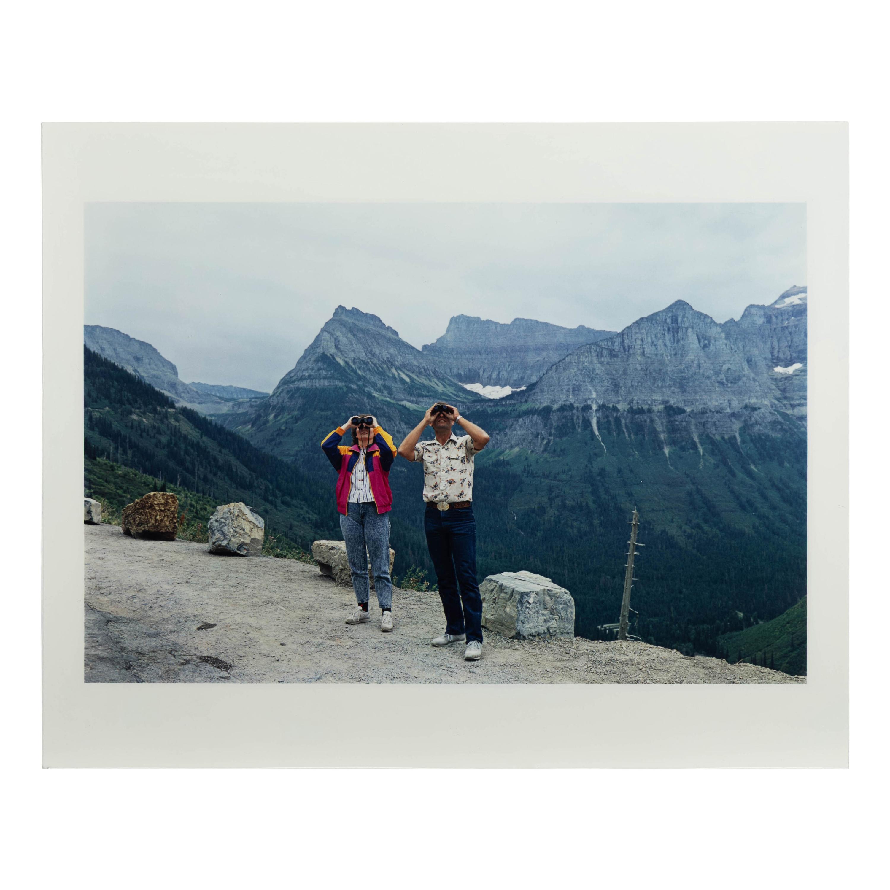 Mitch Epstein (American, b. 1952) — Three works from Recreation II: American Photographs 1973-1988 ( Glacier National Park, Montana , 1968; Kennedy Airport, New York City, 1973; Oak Bluffs, Martha's Vineyward, Massachusetts , 1982); printed later