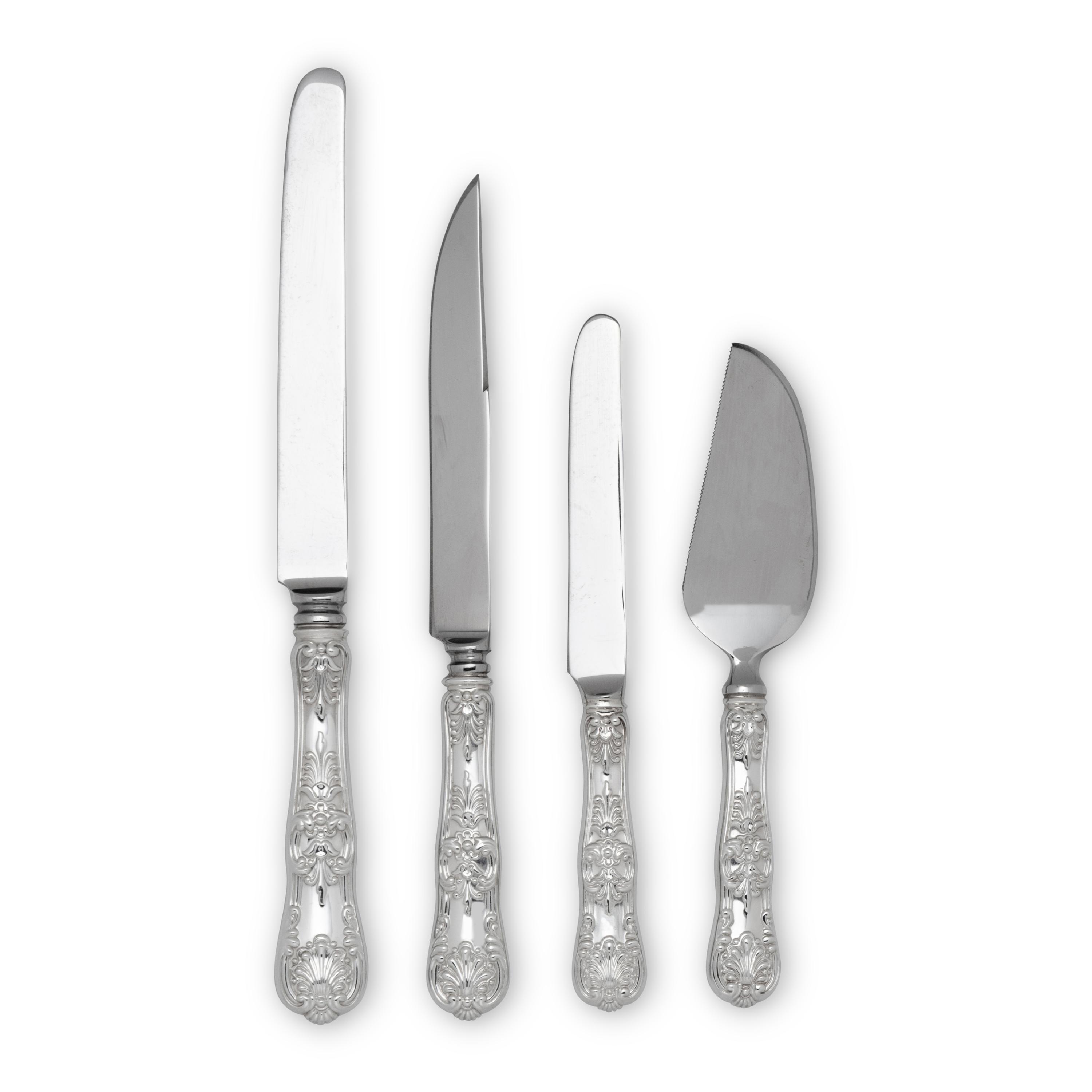 A Tiffany and Co. English King Silver Flatware Service