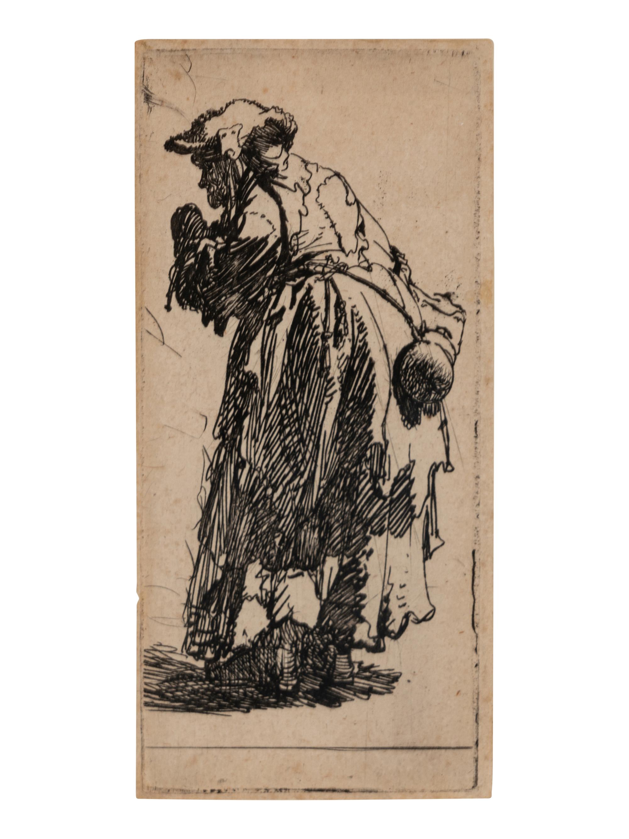 Old Beggar Woman with Gourd, ca. 1629