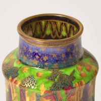 A Wedgwood Fairyland Lustre "Goblins" Vase UK, 1920s