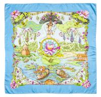 An Hermes 90cm Silk Scarf, 36"x36".