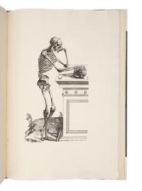 [MEDICINE]. VESALIUS, Andreas (1514-1564). Icones anatomicae . Munich: The Bremer Press for the New York Academy of Medicine and the University of Munich Library, 1934-1935.