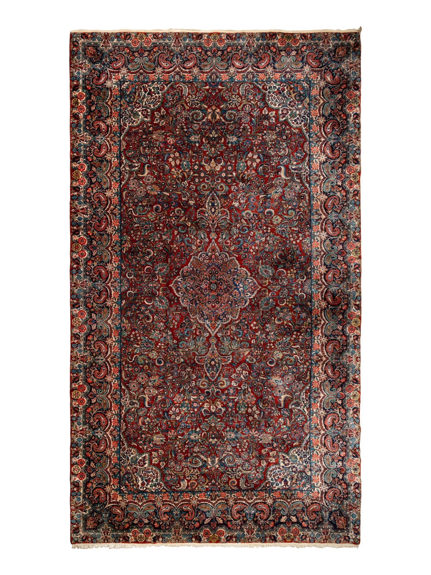 A Qazvin Wool Rug