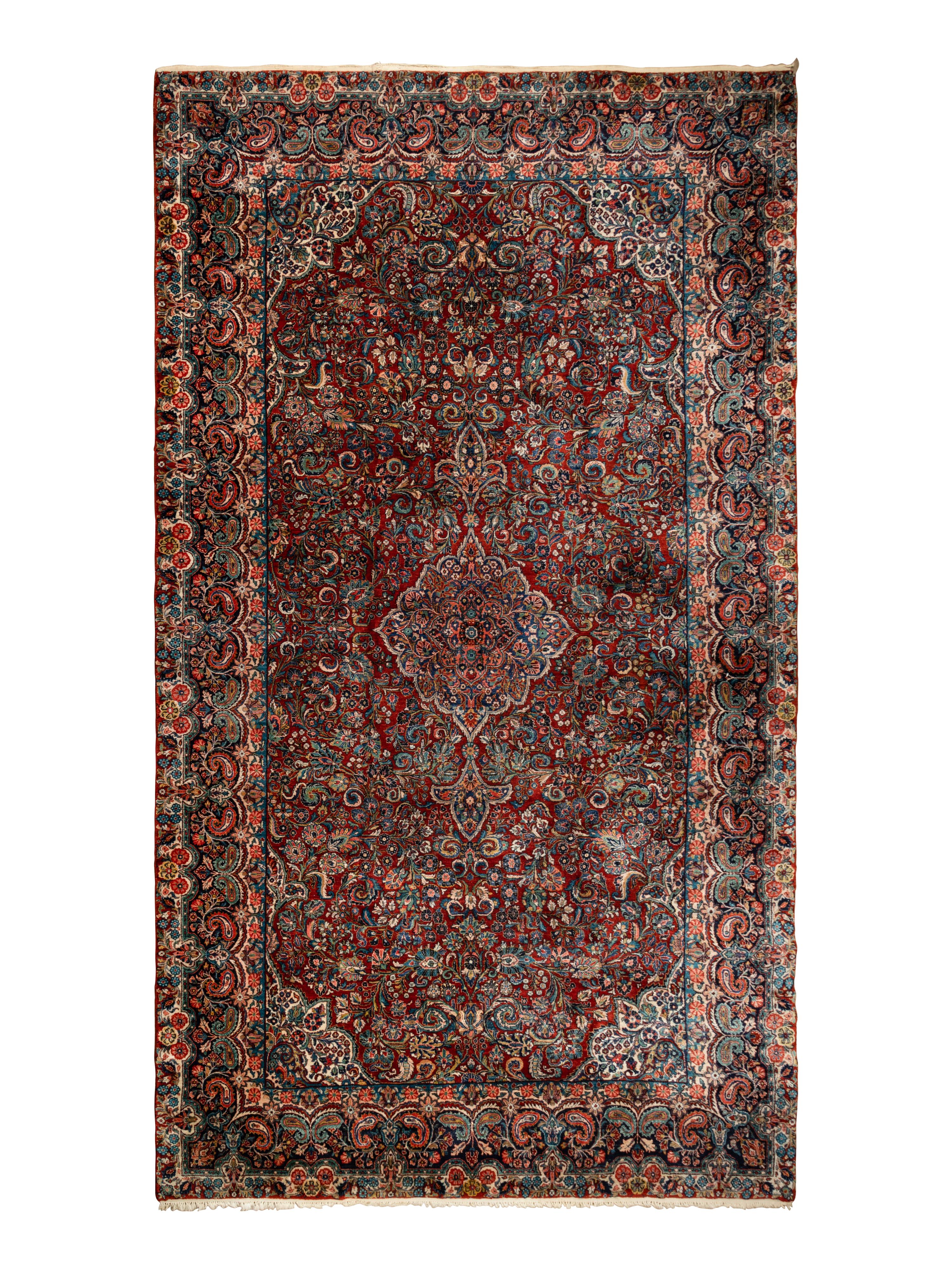 A Qazvin Wool Rug