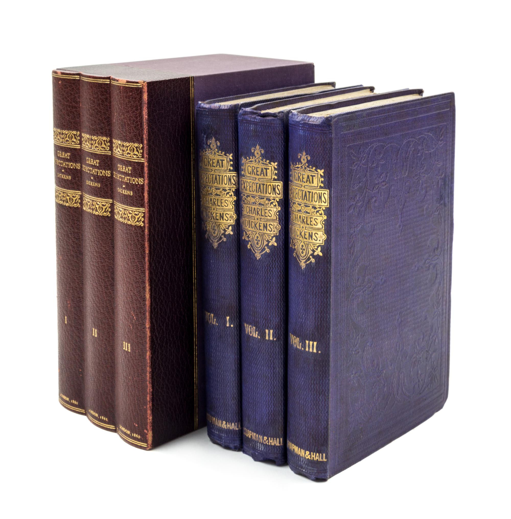 DICKENS, CHARLES. Great Expectations. London, 1861. First edition. 3 vols.