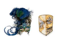 Two Venetian Carnival Masks — 20TH CENTURY
