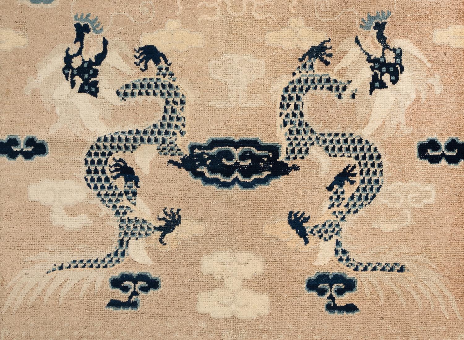 A Chinese Ningxia Pillar Rug