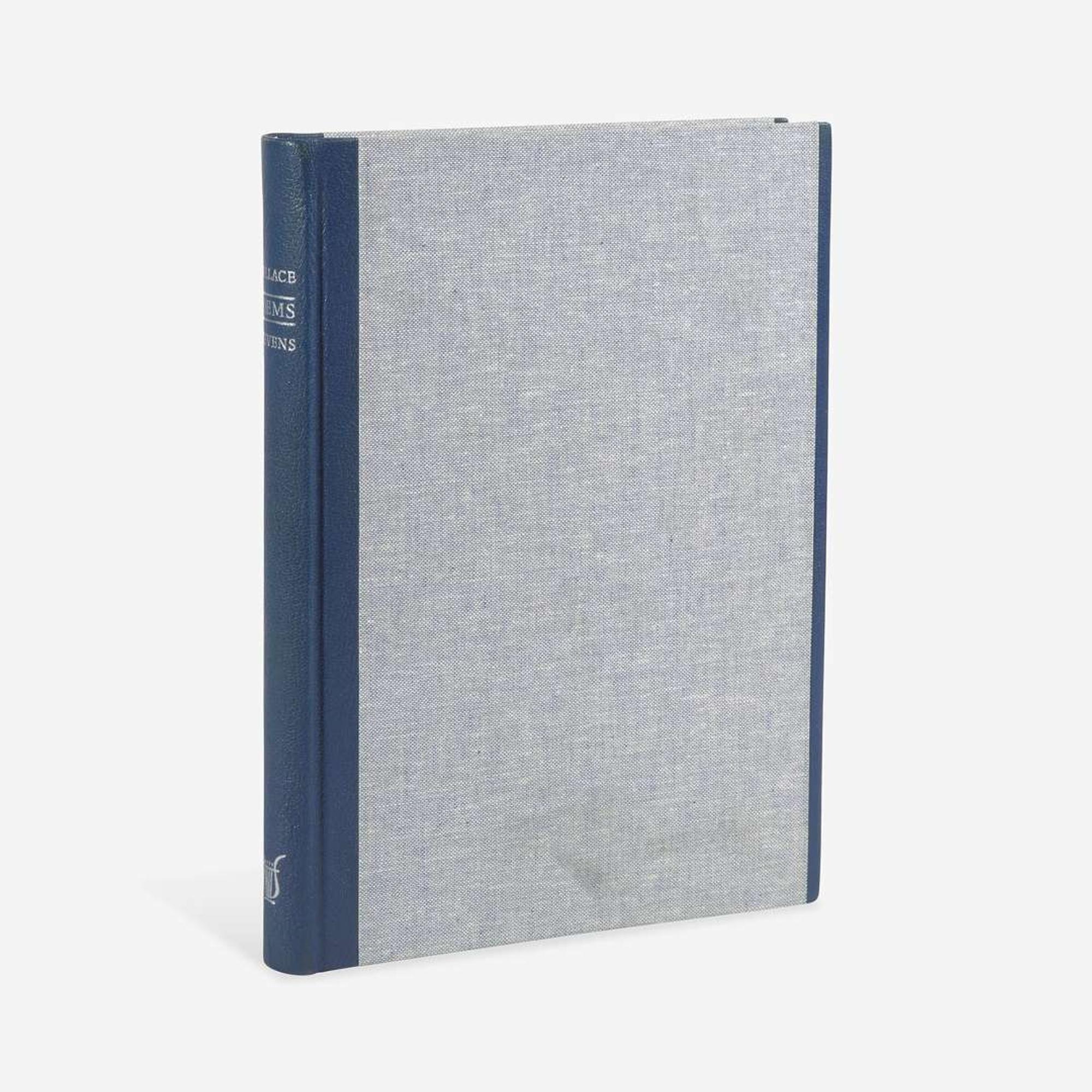 [Private Press] [Arion Press, The] Stevens, Wallace, and Jasper Johns Poems