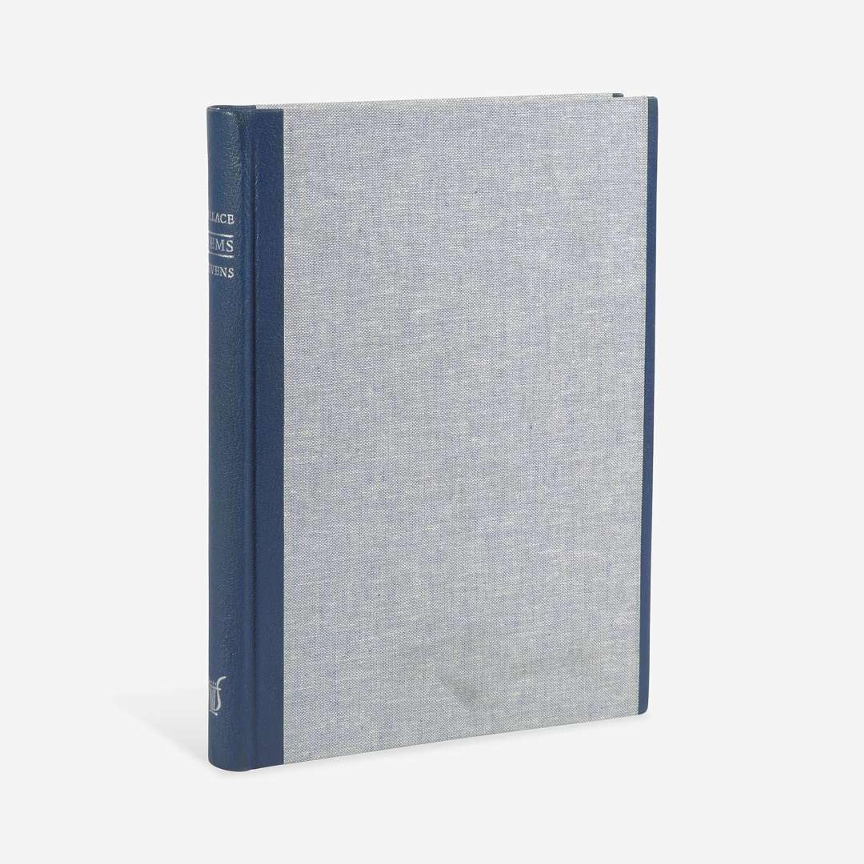 [Private Press] [Arion Press, The] Stevens, Wallace, and Jasper Johns Poems