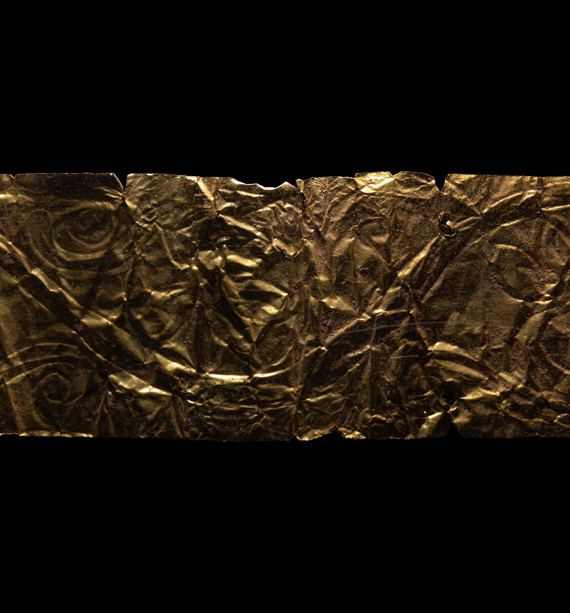 A Greek Gold Diadem with Inscription