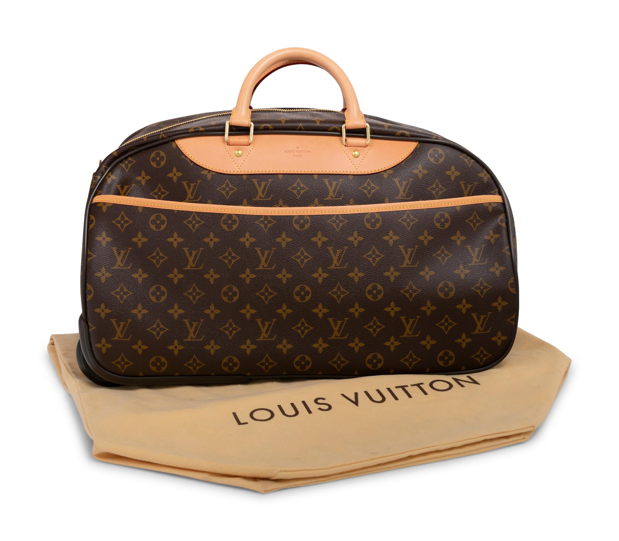 Louis Vuitton Monogram Eloe 50 Rolling Duffle Bag, 2011