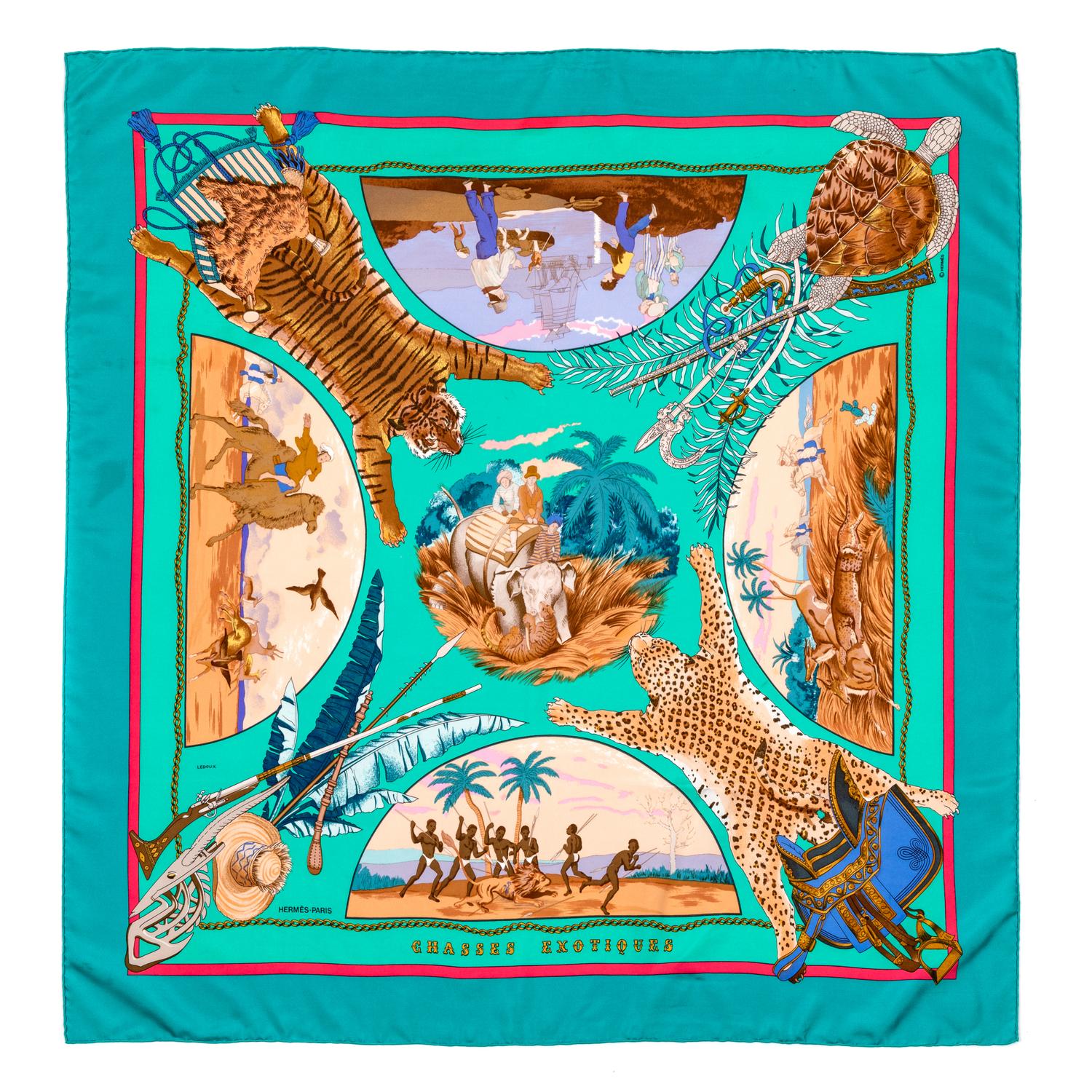 Hermès 90cm Silk Scarf