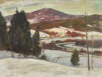 Aldro Thompson Hibbard (American, 1886–1972) - Vermont Snowscape