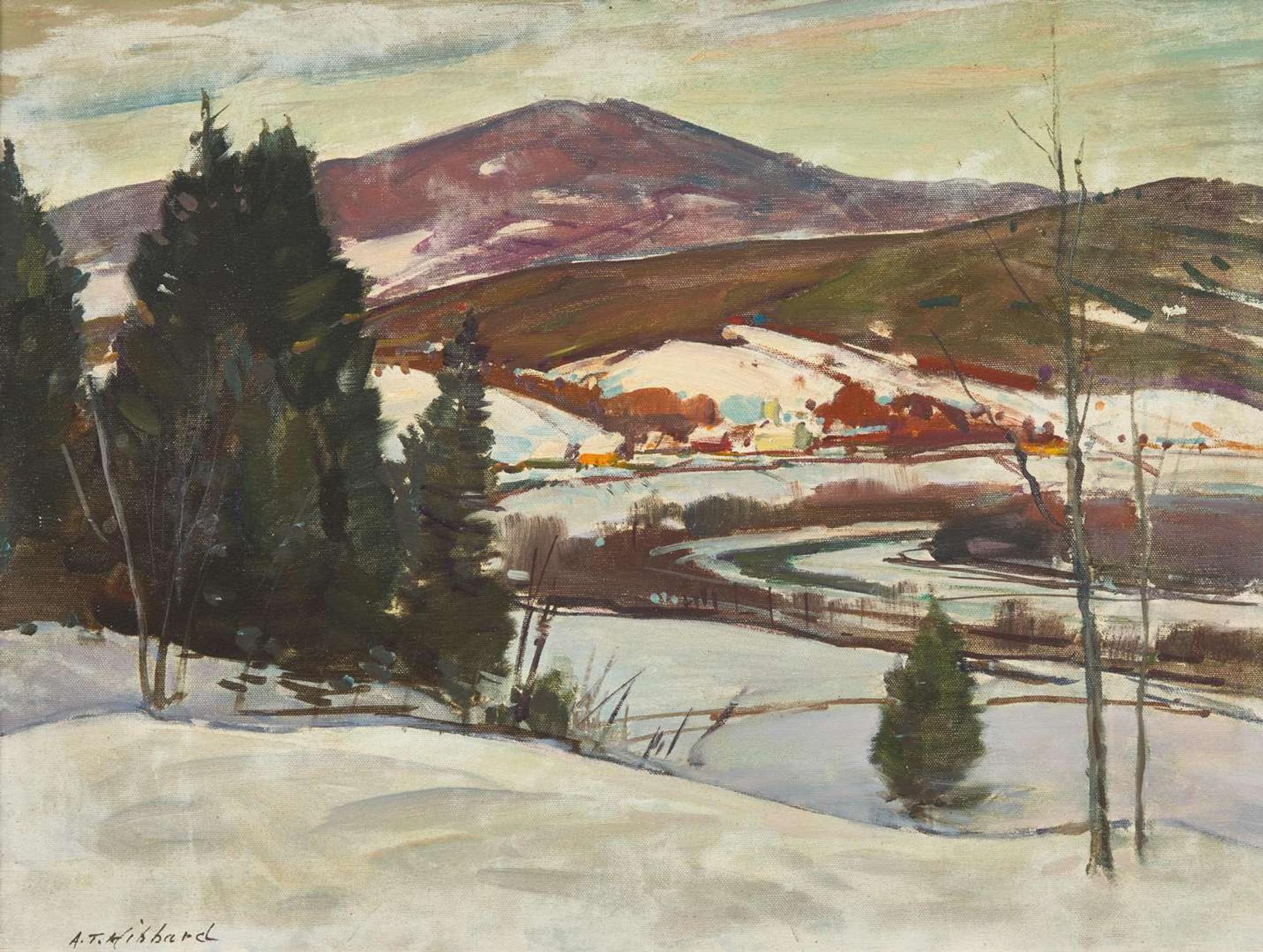 Aldro Thompson Hibbard (American, 1886–1972) - Vermont Snowscape