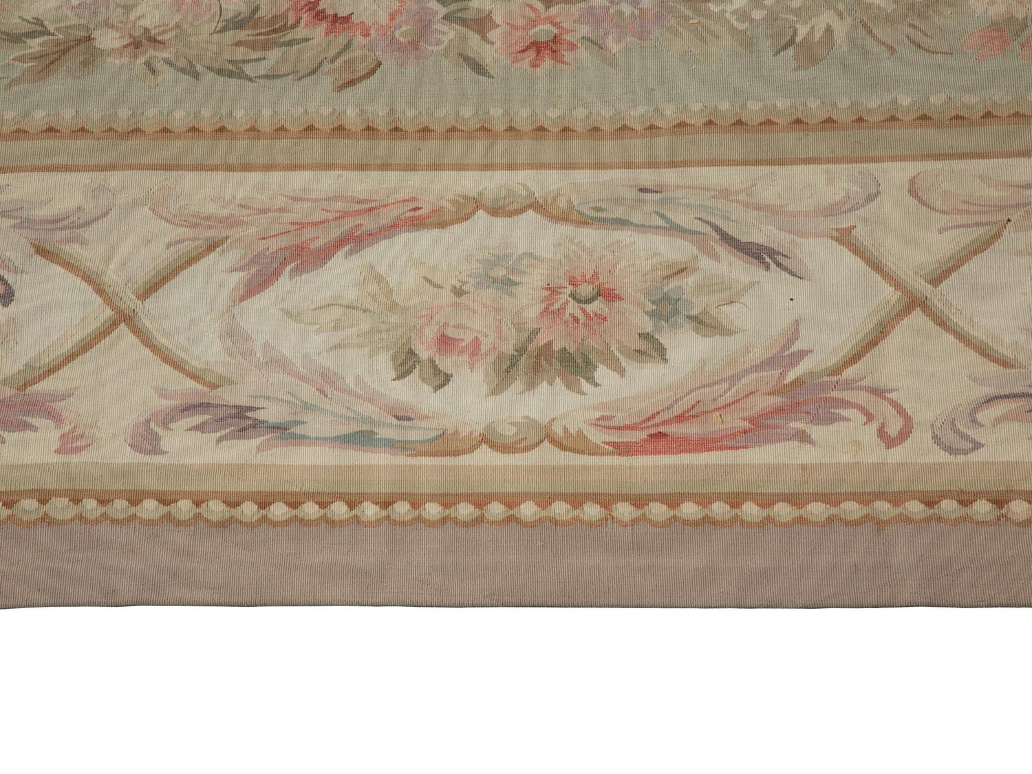 An Aubusson Style Wool Carpet
