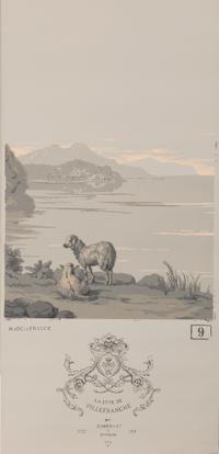 A Complete Set of Fourteen Zuber et Cie. La Cote de Villefranche Wallpaper Panels
