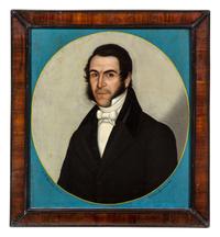 J. Celestino Figueroa, (19th Century), Portrait of Juan Ignacio Galvez, 1841