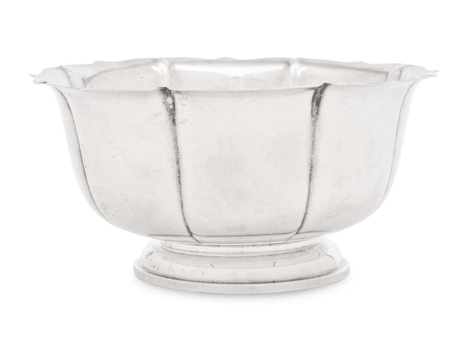 An American Silver Bowl