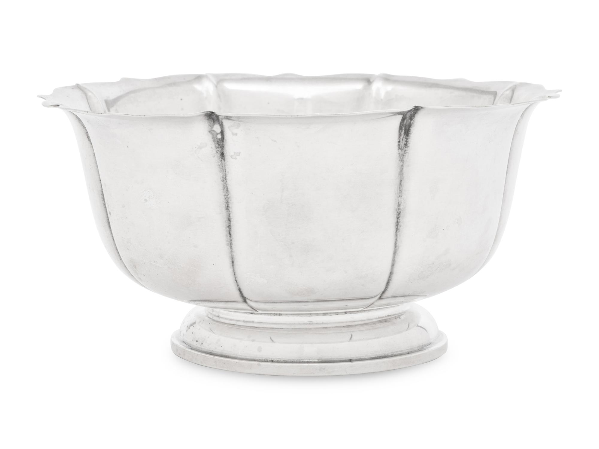 An American Silver Bowl