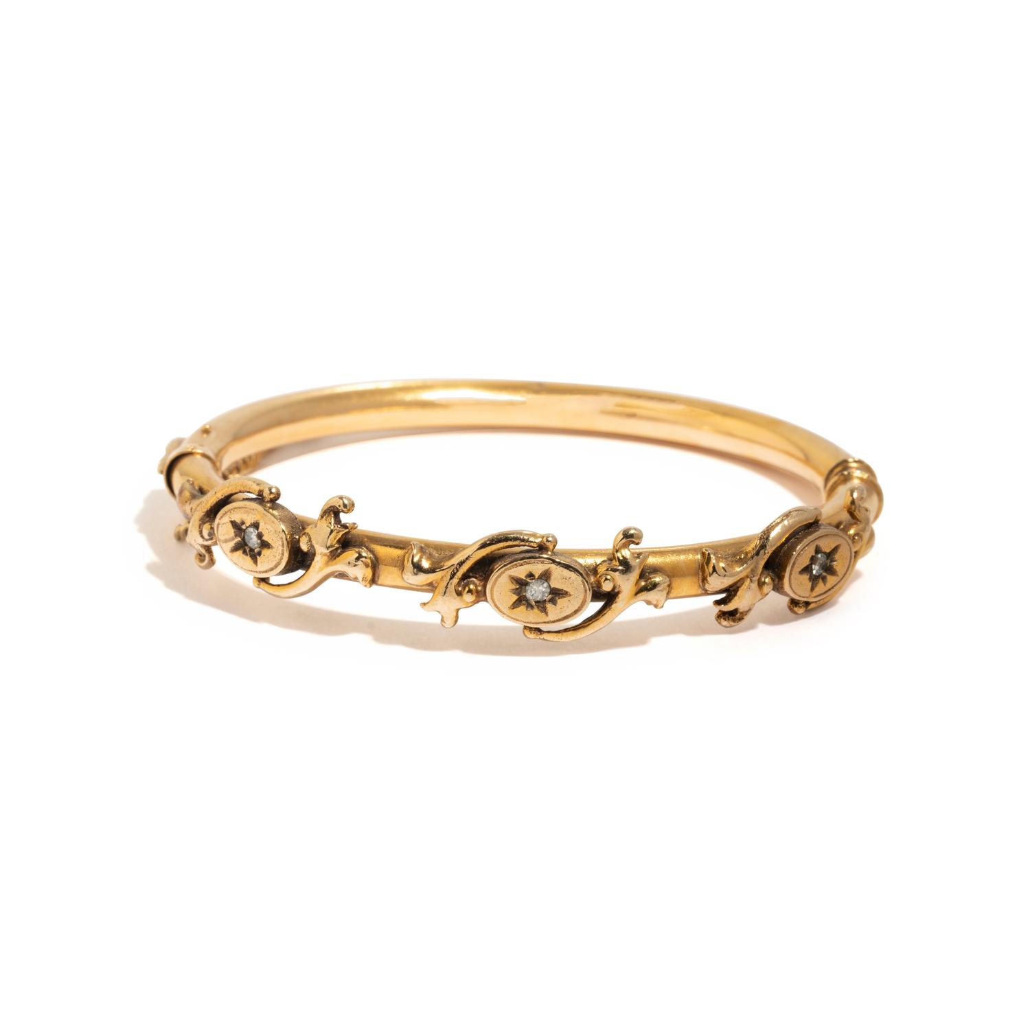 DIAMOND BANGLE BRACELET