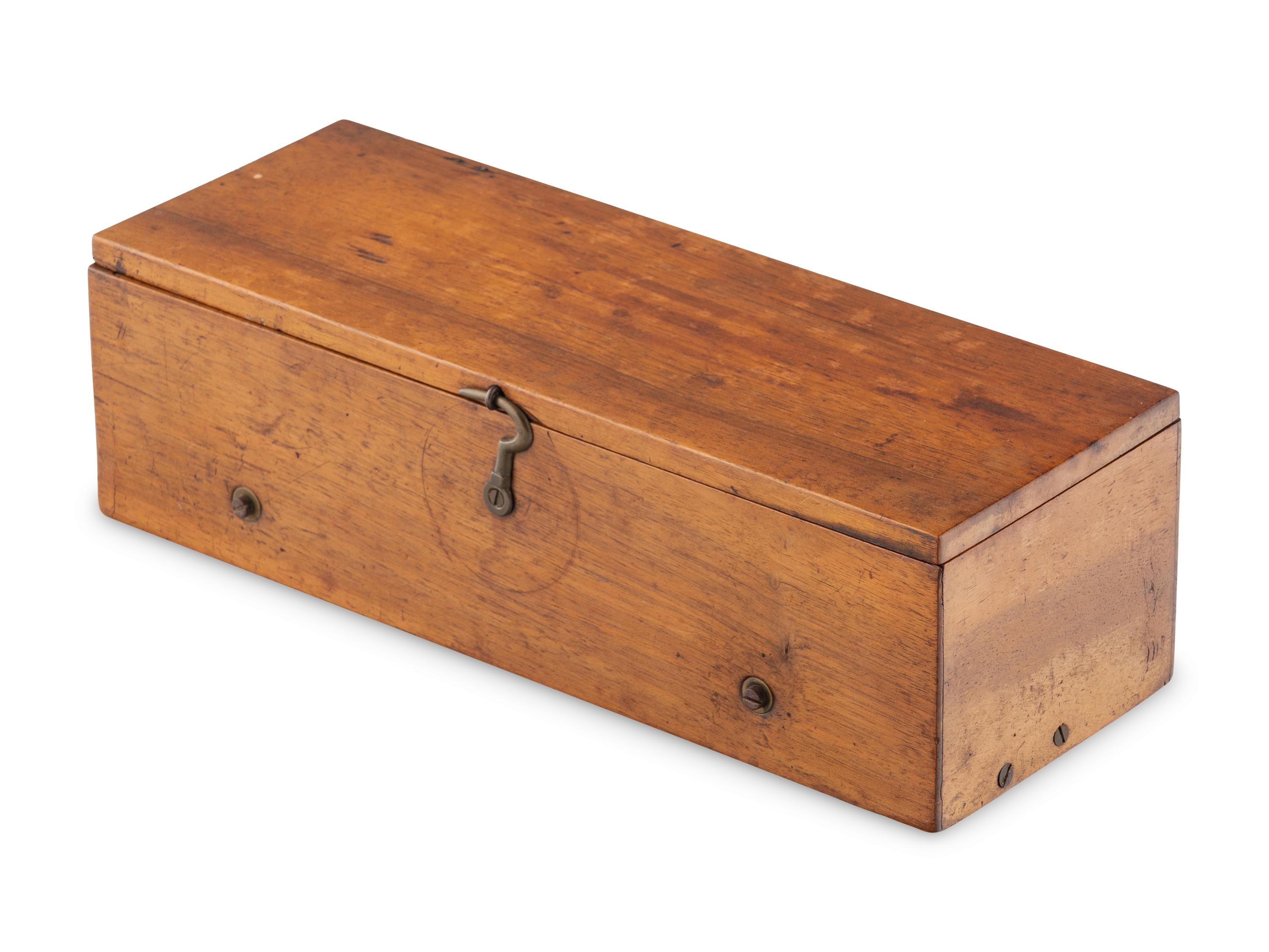 An Key-Wind Four-Air Music Box by F. Nicole