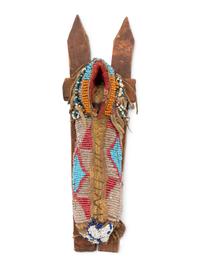 Kiowa Miniature Cradle, with Doll