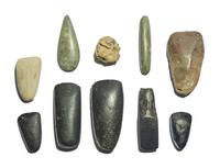 A Group Neolithic and Native American Stone Tools and Weapons