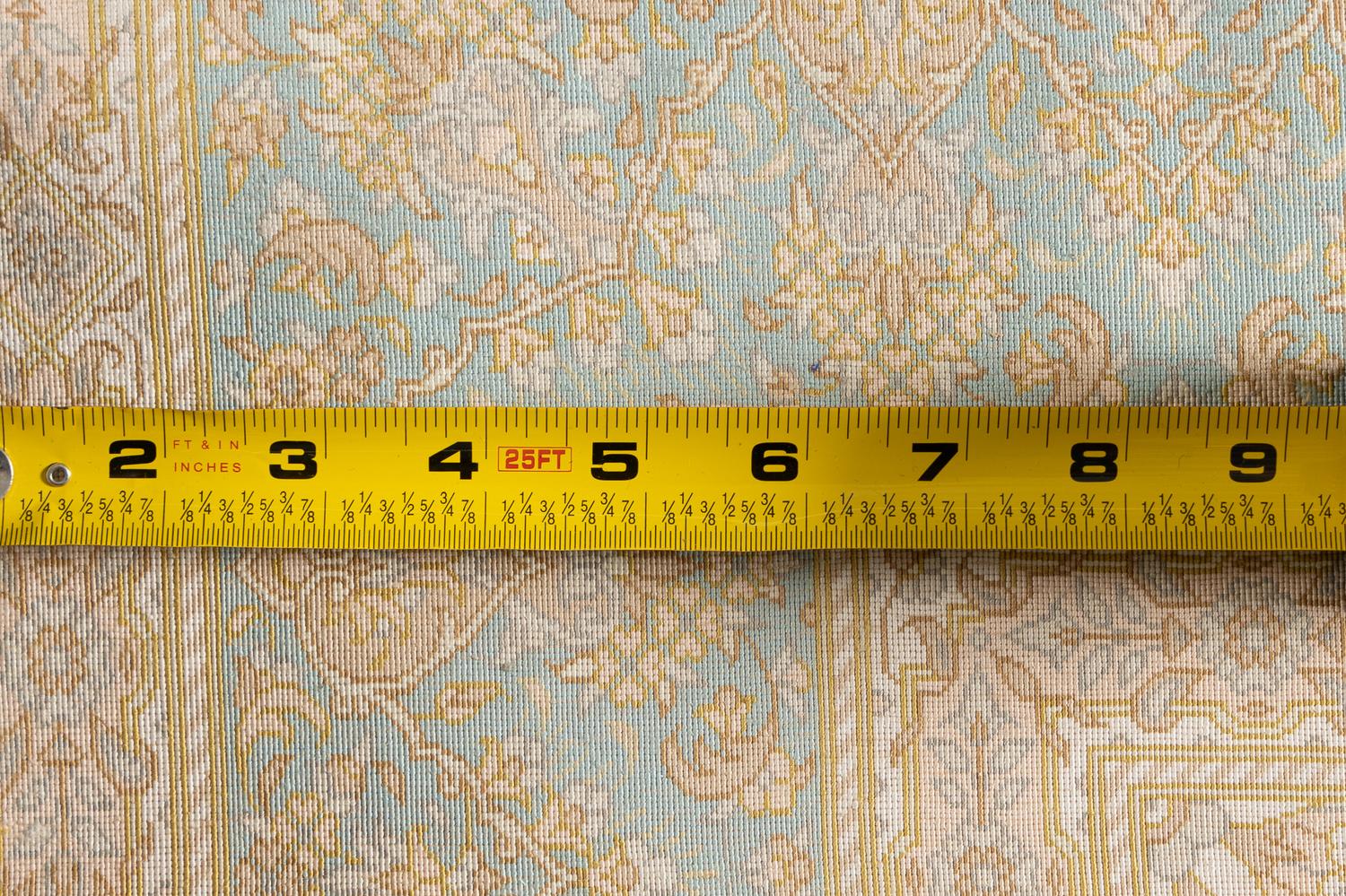 A Nain Silk Rug