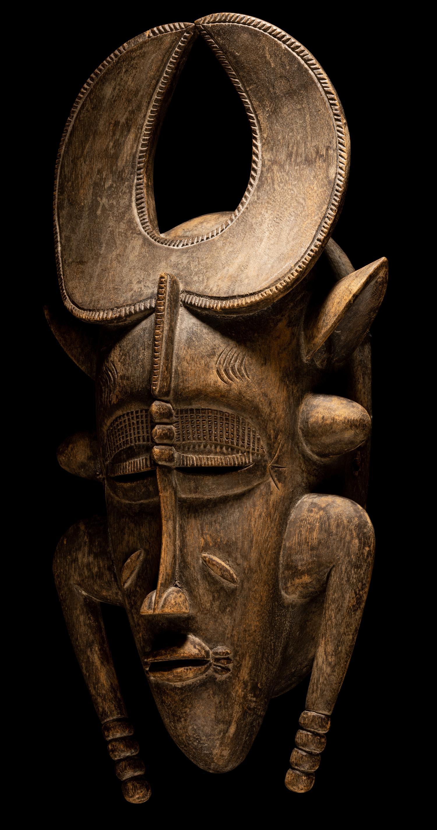 Three Senufo Wood Masks