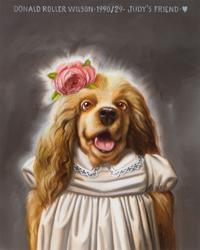 Donald Roller Wilson, (American, b. 1938), Judy's Friend, 1990