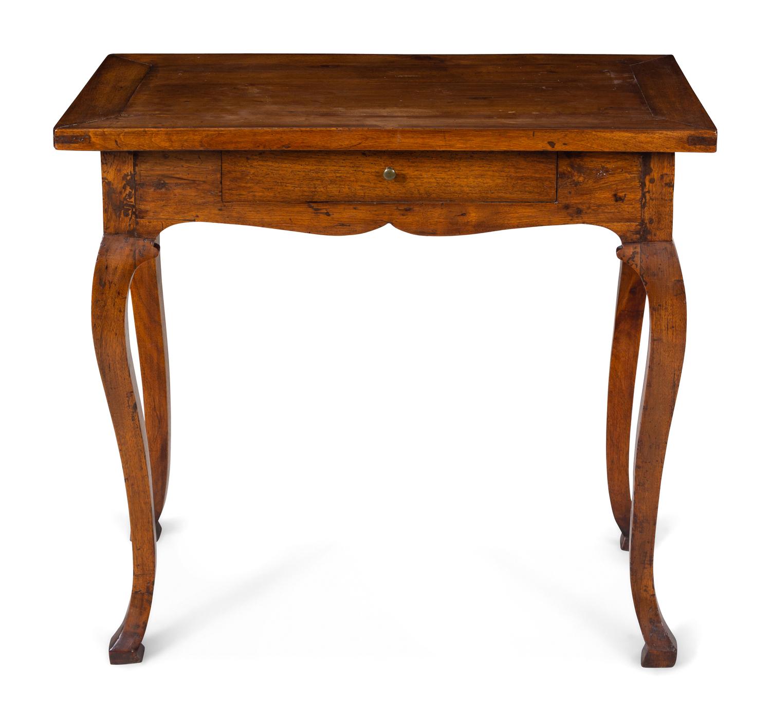 A French Provincial Fruitwood Side Table