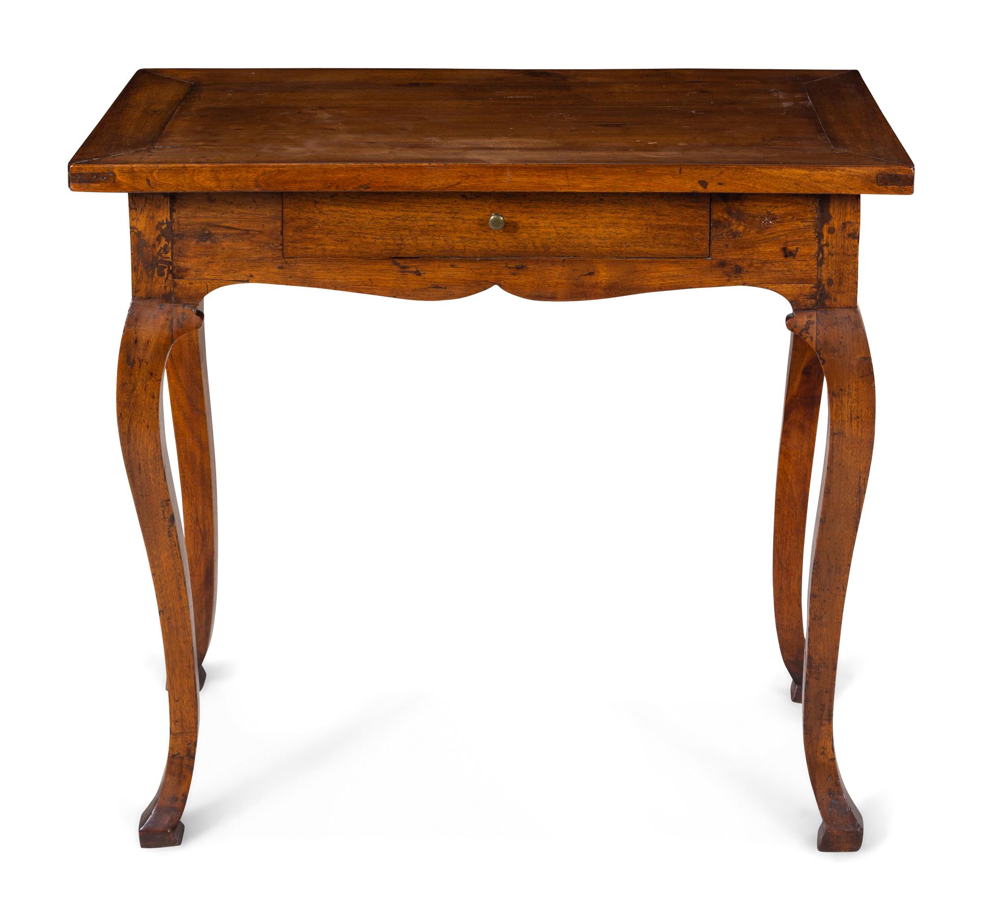 A French Provincial Fruitwood Side Table