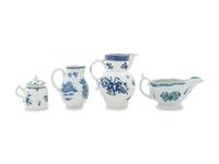 Nine Worcester Porcelain Articles