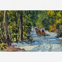 Edward Willis Redfield (American, 1869–1965) Abandoned Road